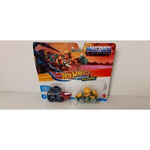 2025 HOT WHEELS RACER VERSE SKELETOR HE-MAN MASTERS OF THE UNIVERSE 2-PACK